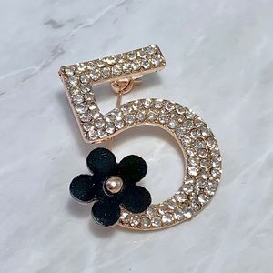 Chanel Style No. 5 Brooch